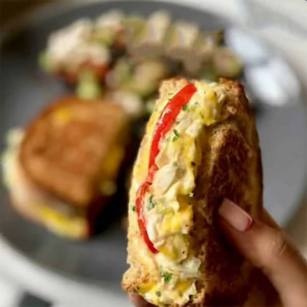 طرز تهیه تست مرغ پنیری