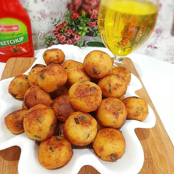 طرز تهیه توپک پیتزایی