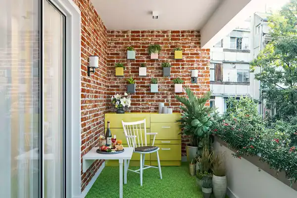 تراس منزل + فضایی راحت در محیط بیرون از خانه تراس لاکچری و لوکس منزل