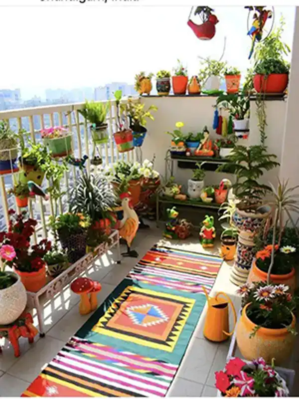 تراس منزل + فضایی راحت در محیط بیرون از خانه تراس لاکچری و لوکس منزل