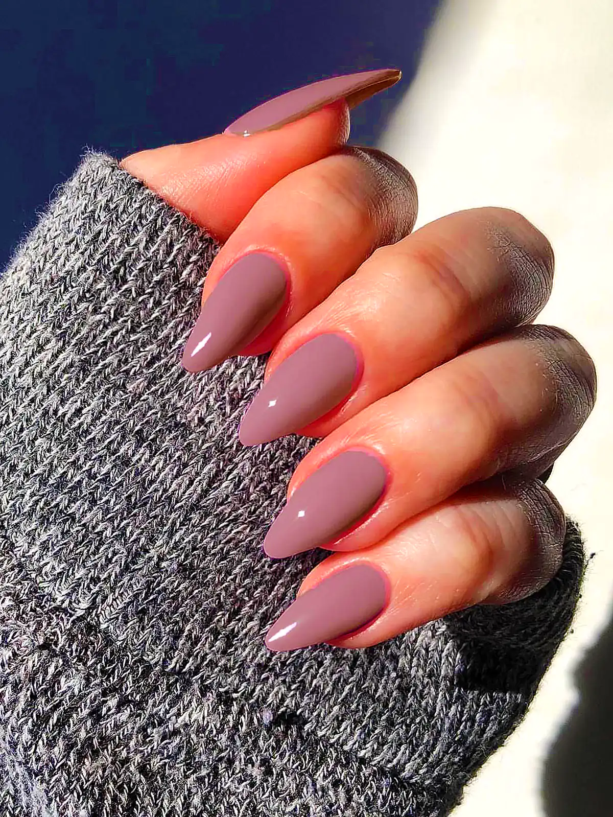 طرح ناخن مات مینیمال