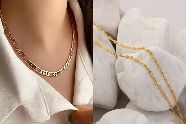 زنجیر دیسکو نازک + زنجیر دیسکو نازک باطراحی متفاوت و باب سلیقه خوش شما