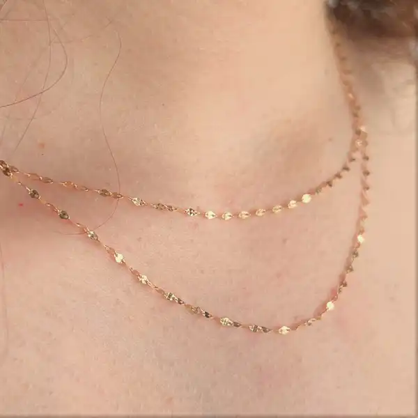 زنجیر دیسکو نازک + زنجیر دیسکو نازک باطراحی متفاوت و باب سلیقه خوش شما