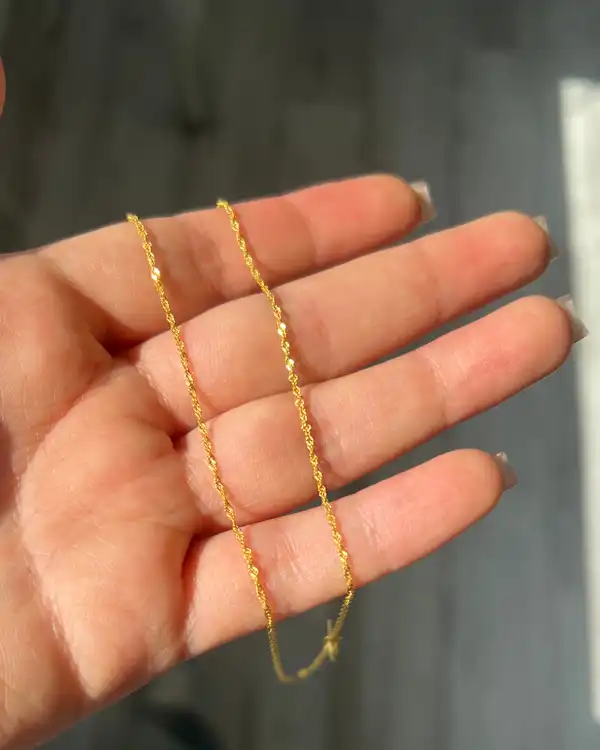 زنجیر دیسکو نازک + زنجیر دیسکو نازک باطراحی متفاوت و باب سلیقه خوش شما