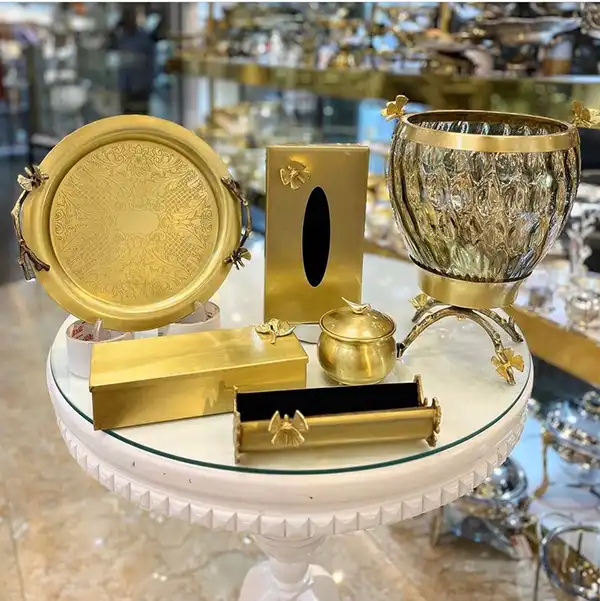 ظروف برنجی جدید + بروزترین مدل ظروف برنجی جدید