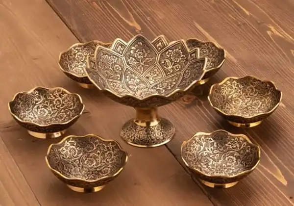 ظروف برنجی+ جدید ترین مدل ظروف برنجی سال