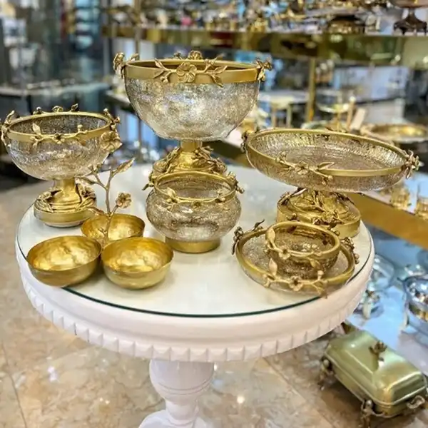 ظروف برنجی+ جدید ترین مدل ظروف برنجی سال