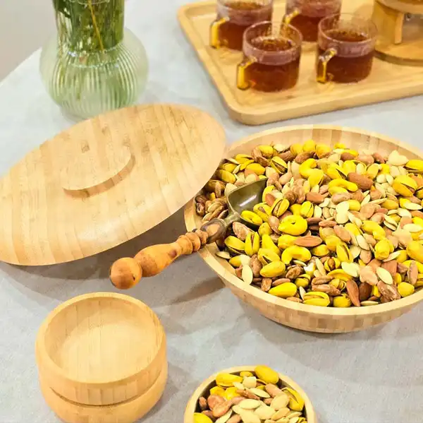 ظرف آجیل خوری در دار + مدلهای مدرن و جذاب ظرف آجیل خوری در دار که شما با هر سلیقه‌ای می‌توانید گزینه مناسب و دلخواه خود را پیدا کنید