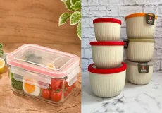 ظروف پلاستیکی درب دار + هماهنگی نظم سلیقه و زیبایی در ظروف پلاستیکی درب دار