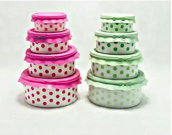 ظروف پلاستیکی درب دار + هماهنگی نظم سلیقه و زیبایی در ظروف پلاستیکی درب دار