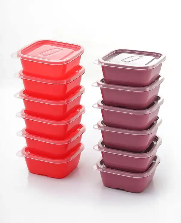 ظروف پلاستیکی درب دار + هماهنگی نظم سلیقه و زیبایی در ظروف پلاستیکی درب دار