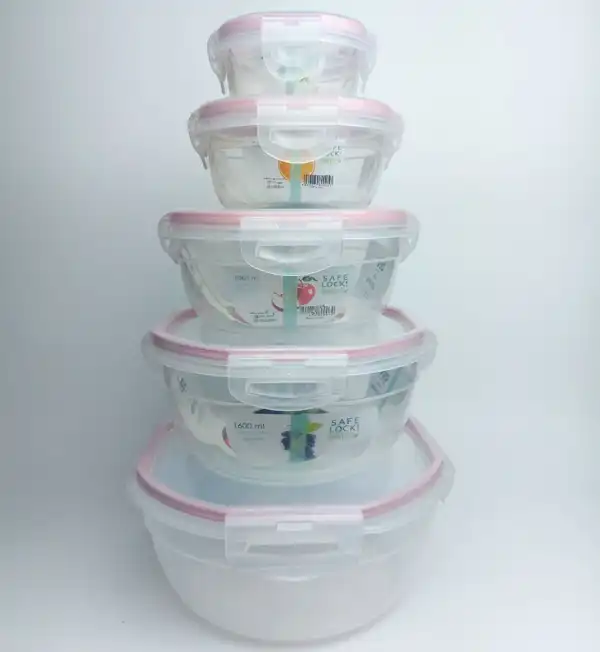 ظروف پلاستیکی درب دار + هماهنگی نظم سلیقه و زیبایی در ظروف پلاستیکی درب دار