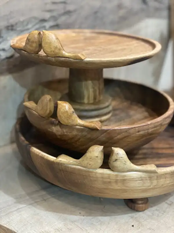 ظروف پذیرایی چوبی + ظروف پذیرایی چوبی با طرح‌های یونیک و منحصربفرد