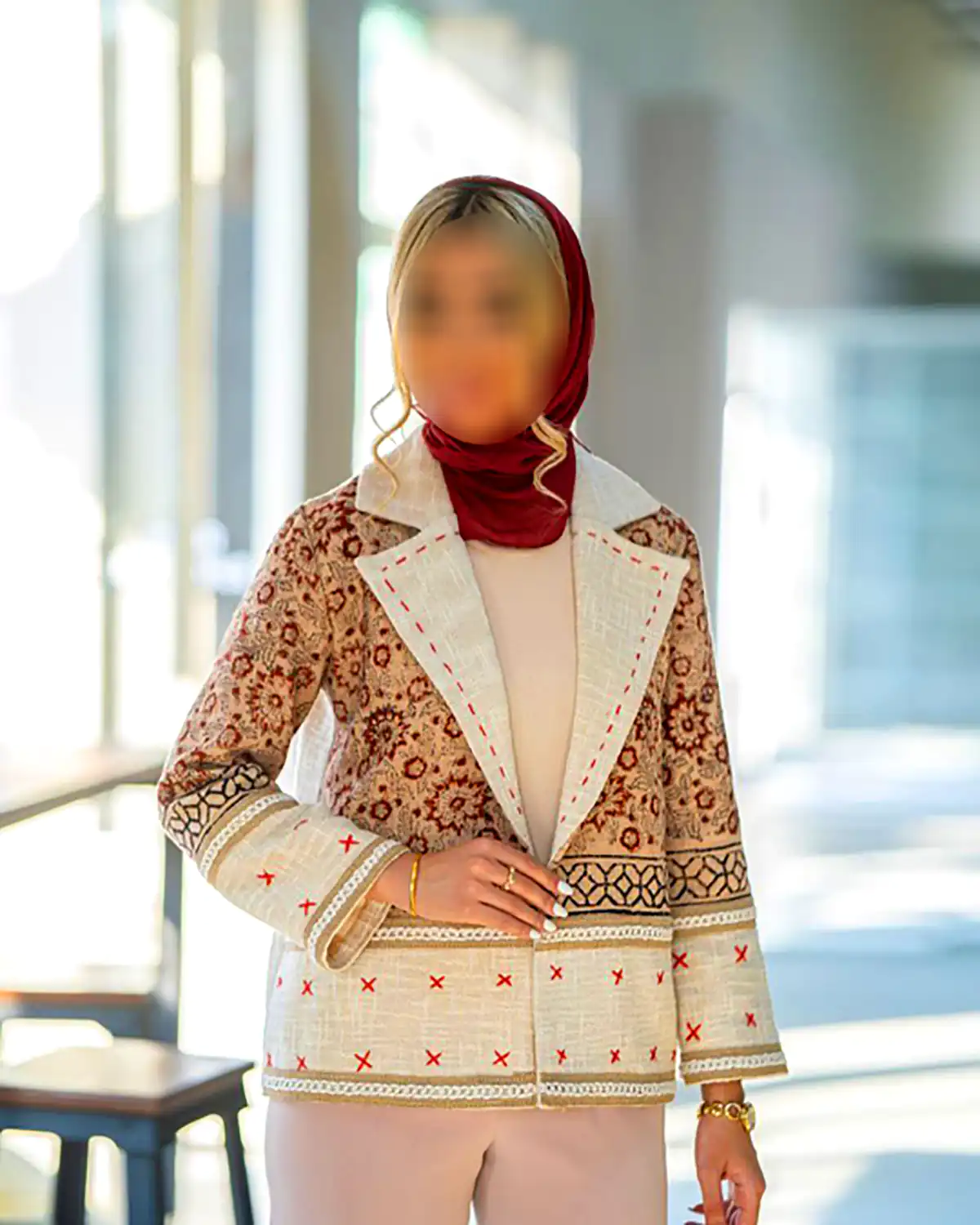 کت زنانه باوقار ساده چهار فصل