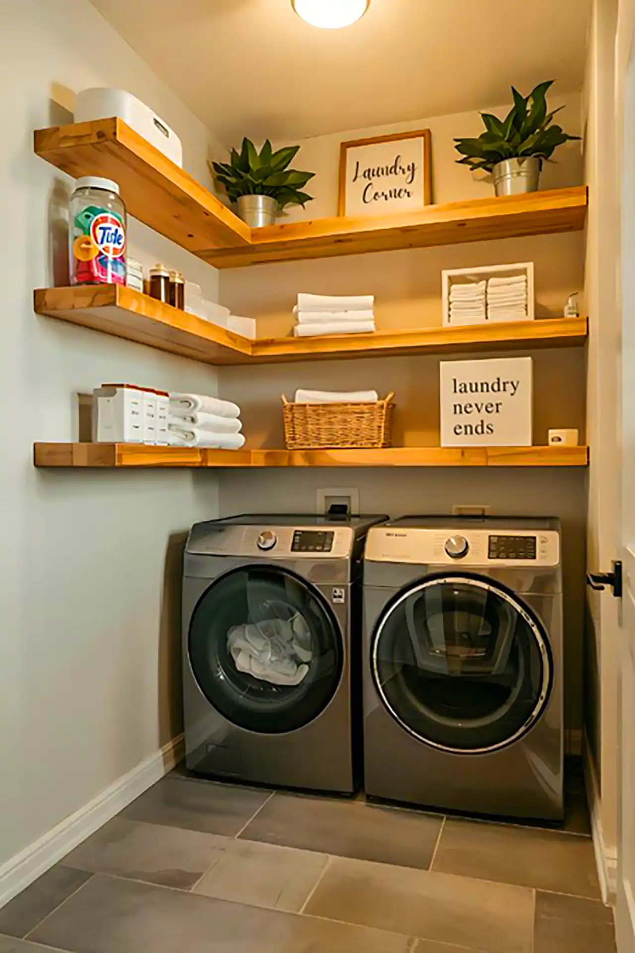 دیزاین جدید و شیک لاندری روم