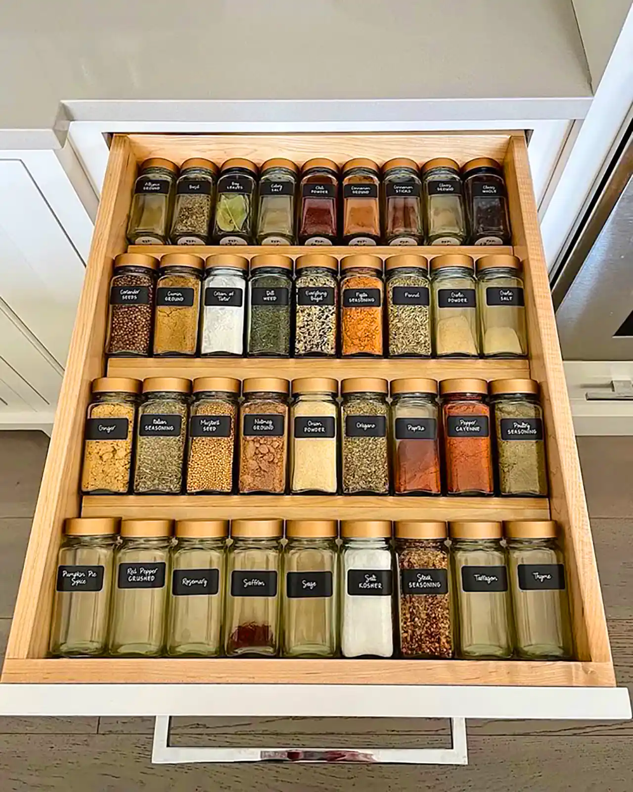 دکور کاربردی قفسه های مطبخ 