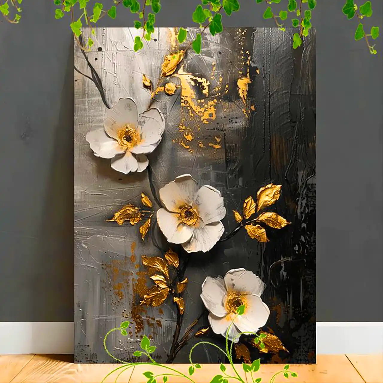 دیوارکوب سه بعدی بافت دار شیک
