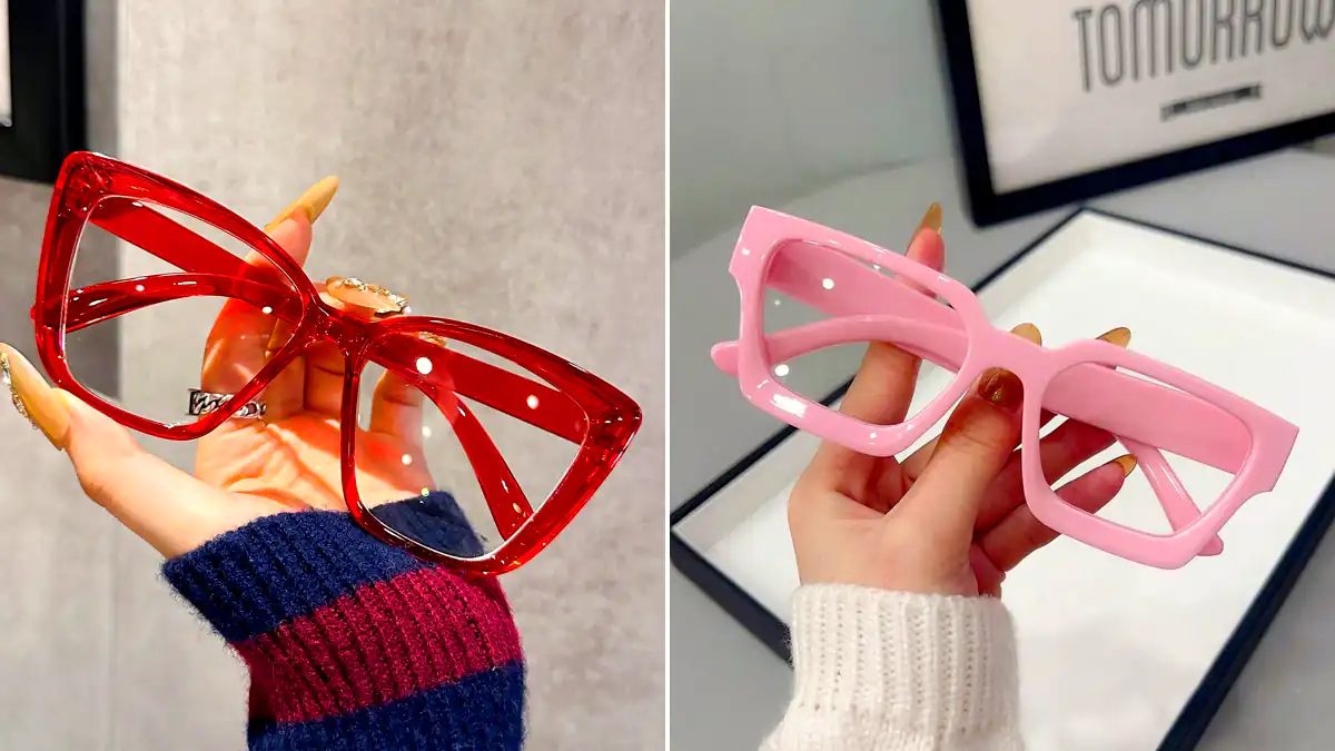 فریم عینک کائوچویی رنگی