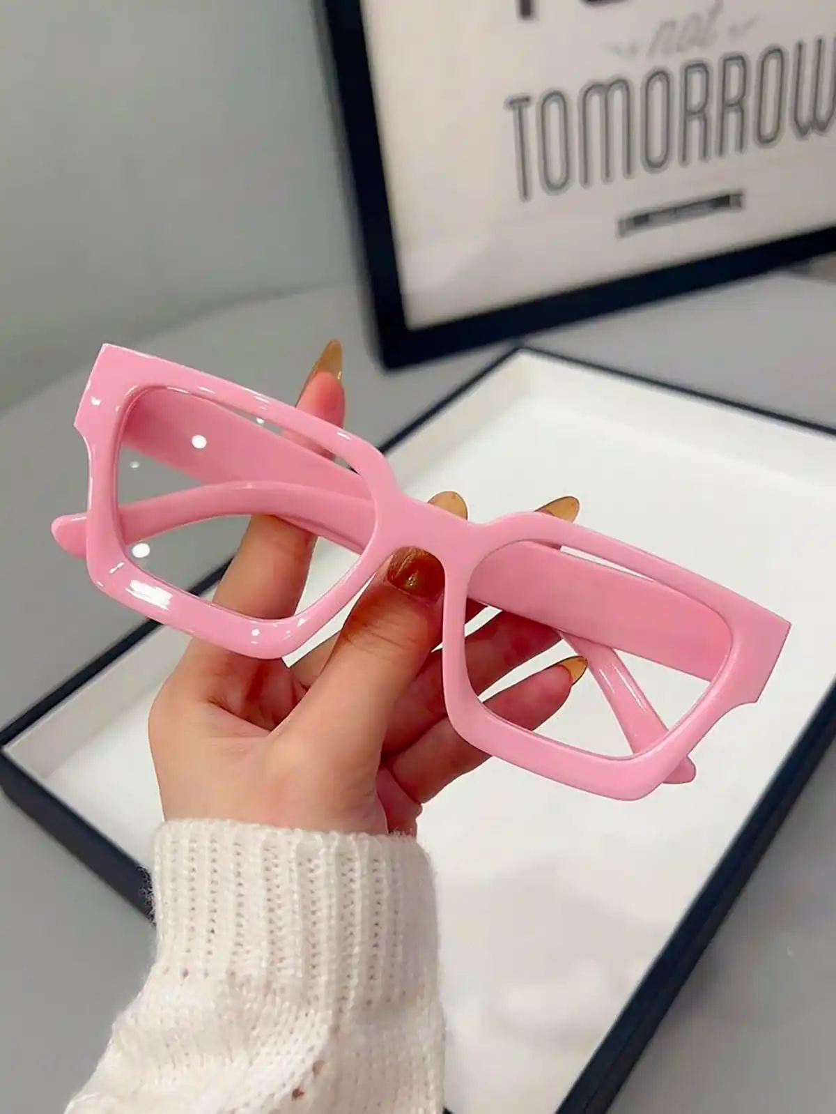 فریم عینک کائوچویی رنگی