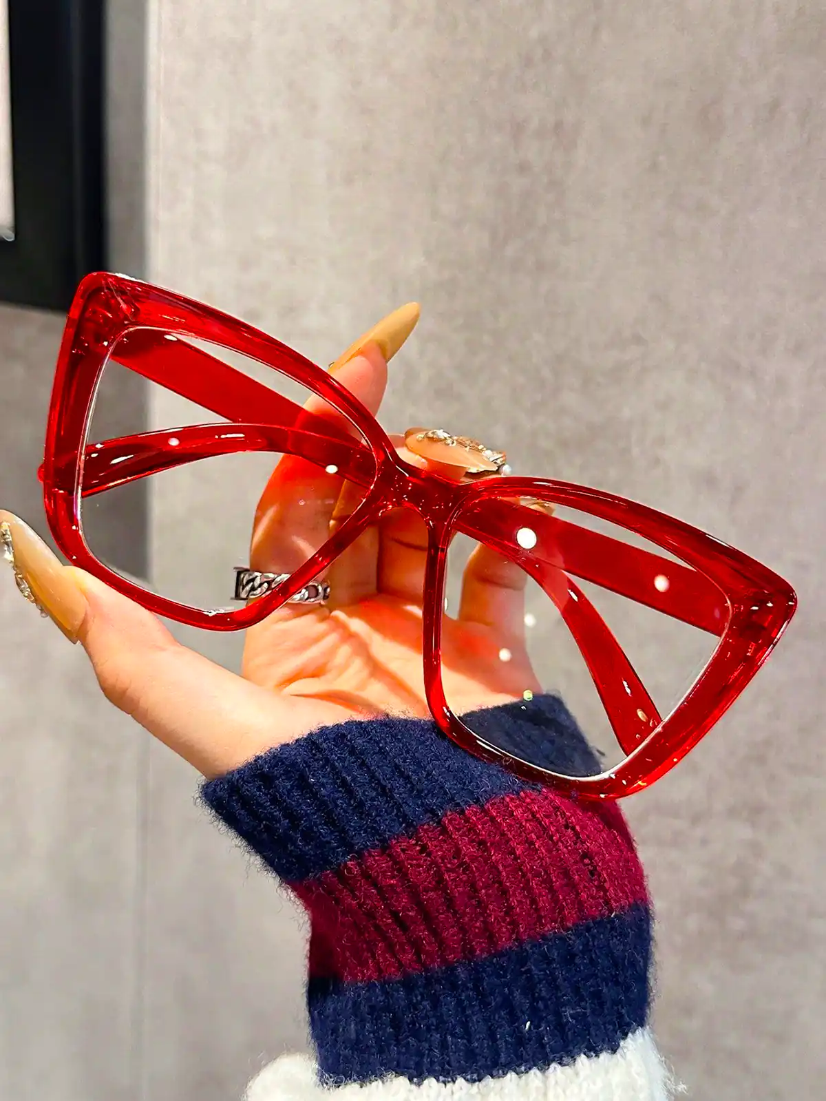 فریم عینک کائوچویی رنگی