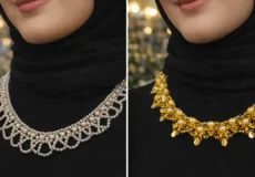 گردنبند مینیمال مرواریدی شیک