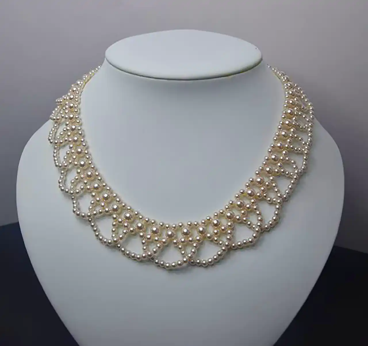 گردنبند مینیمال مرواریدی شیک