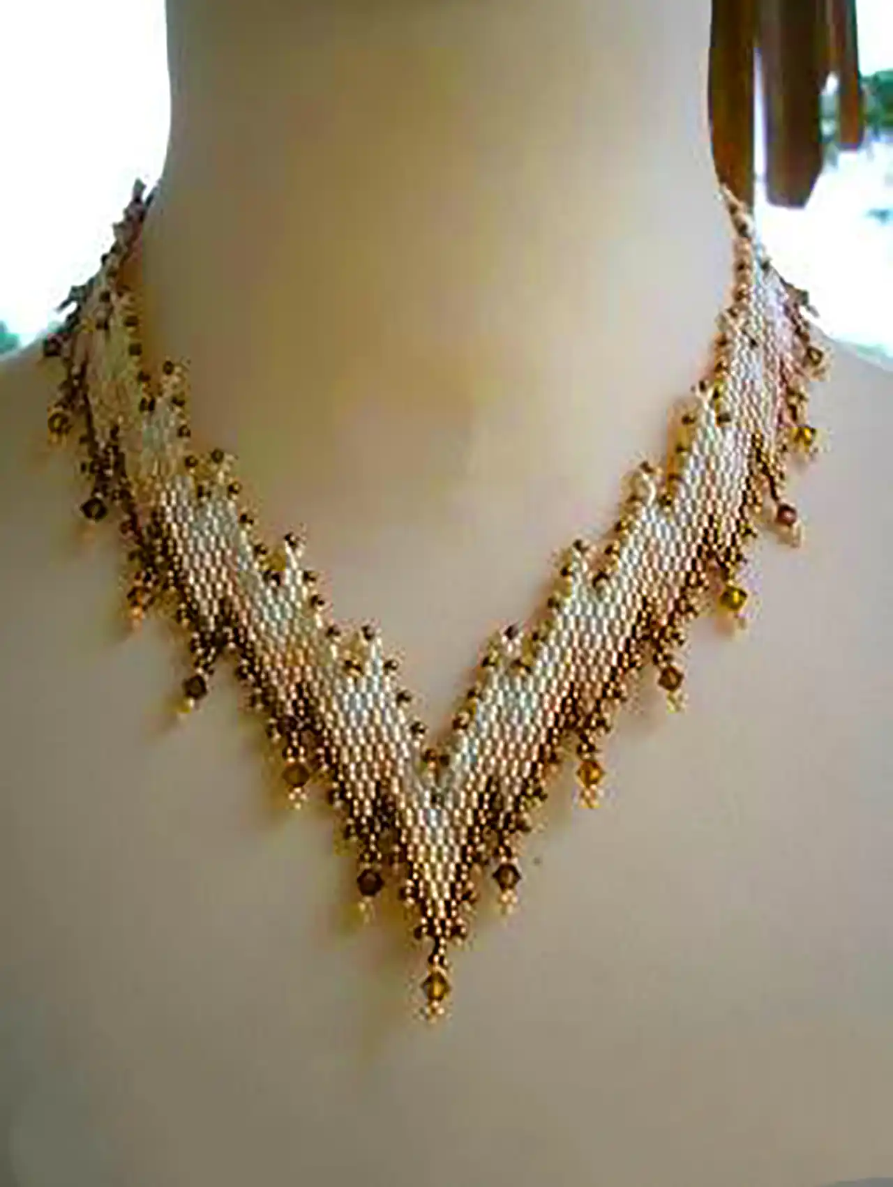 گردنبند مینیمال مرواریدی شیک