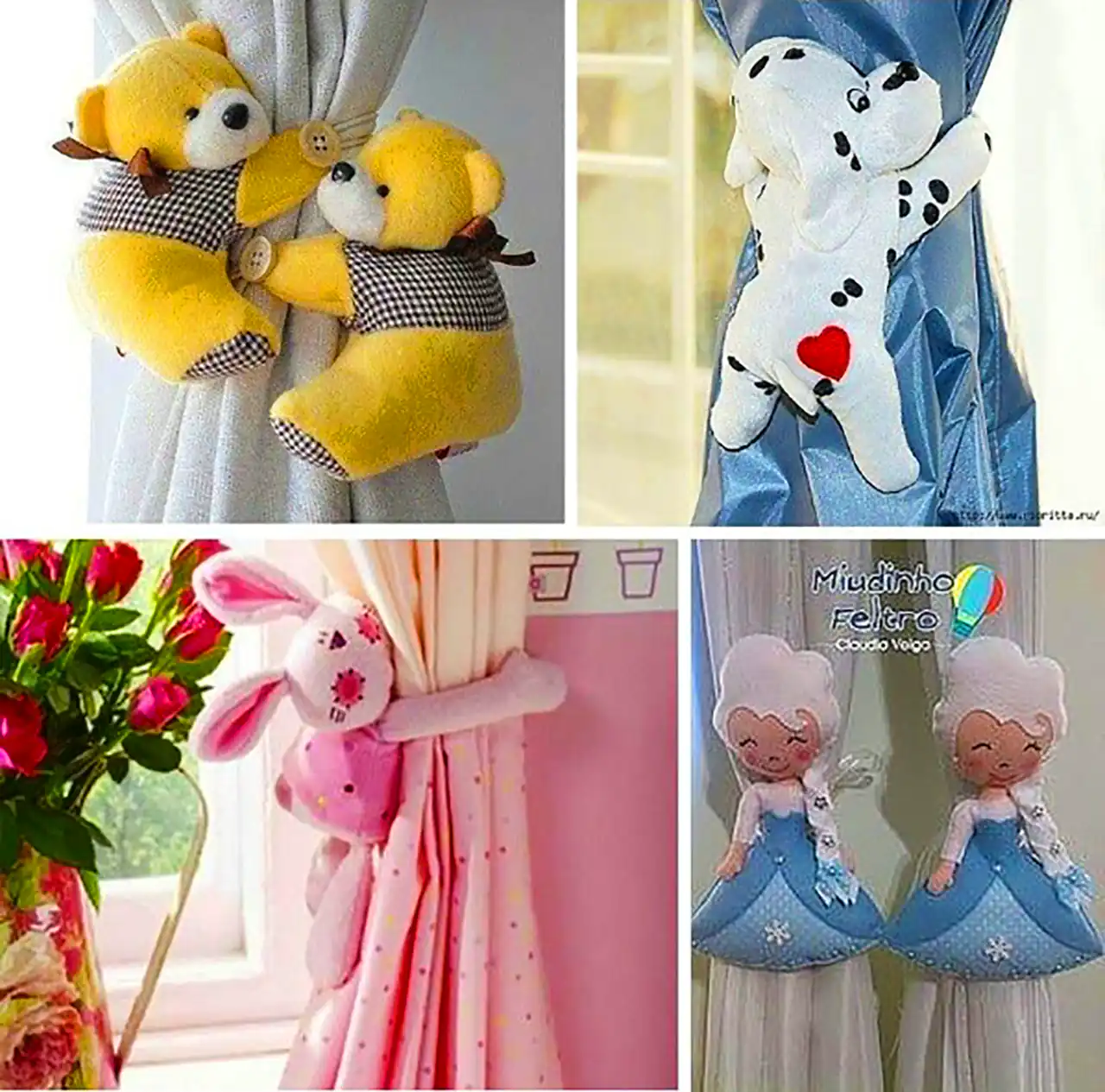 گیره پرده کودکانه فانتزی