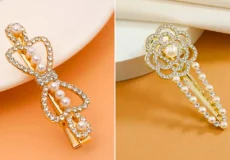 گیره موی کریستال لاکچری