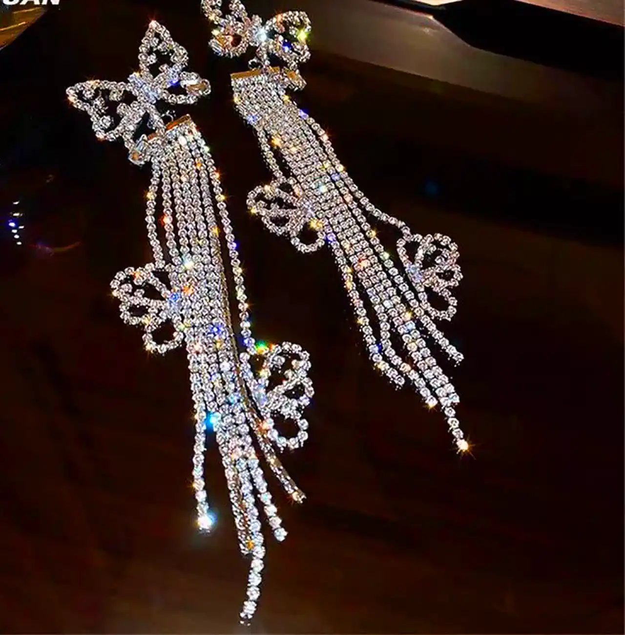گوشواره زنانه سنگ سلطنتی 