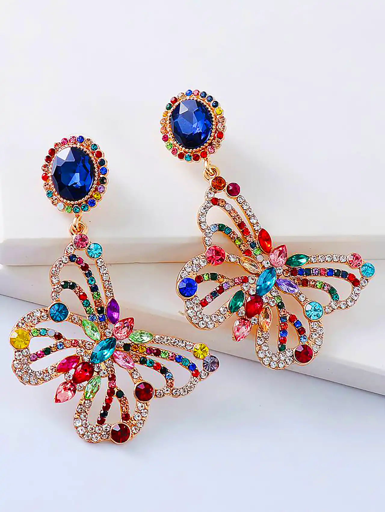 گوشواره زنانه سنگ سلطنتی 