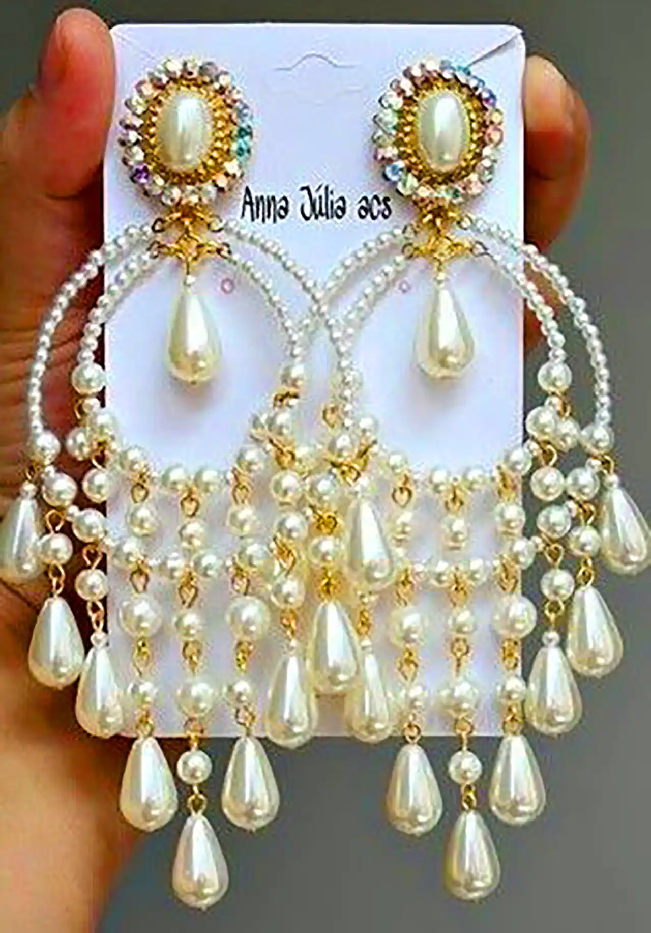 گوشواره زنانه سنگ سلطنتی 