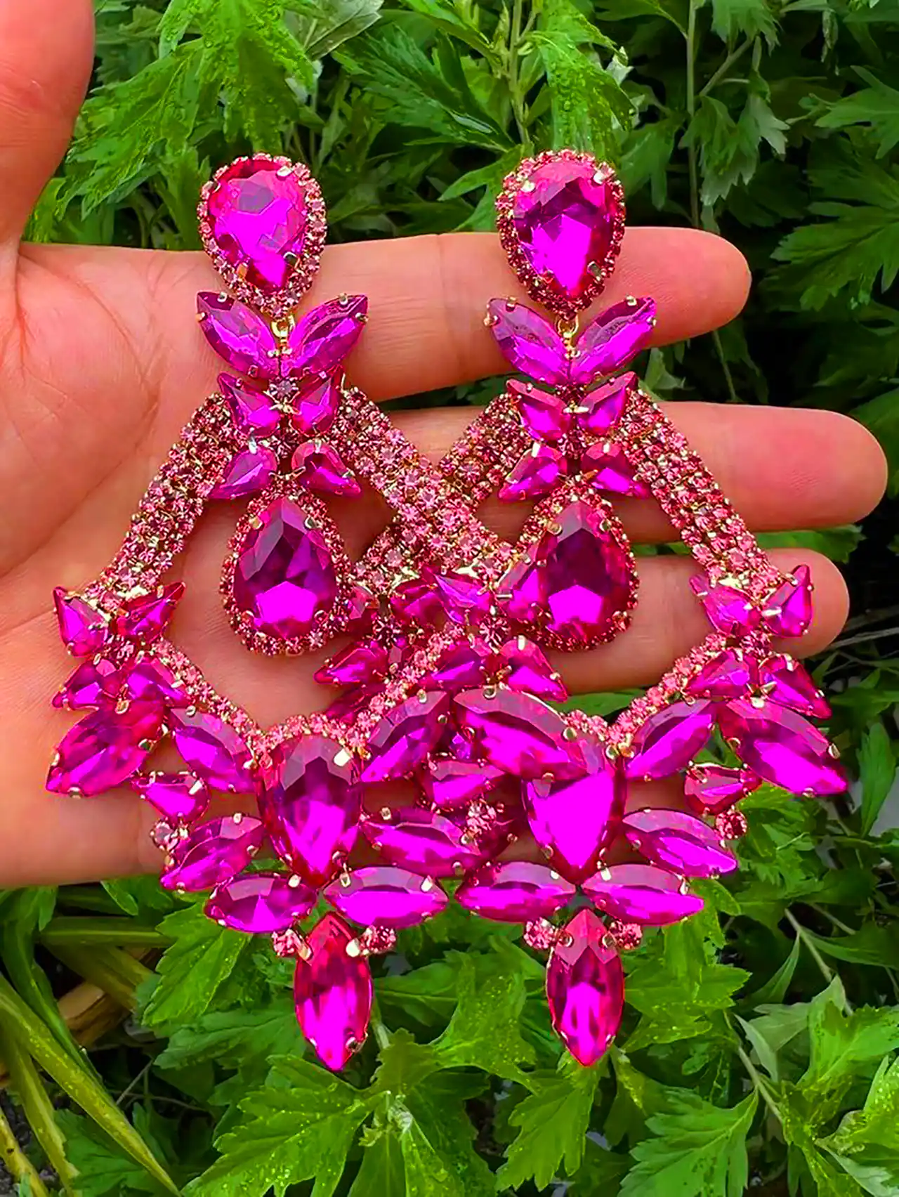 گوشواره زنانه سنگ سلطنتی 