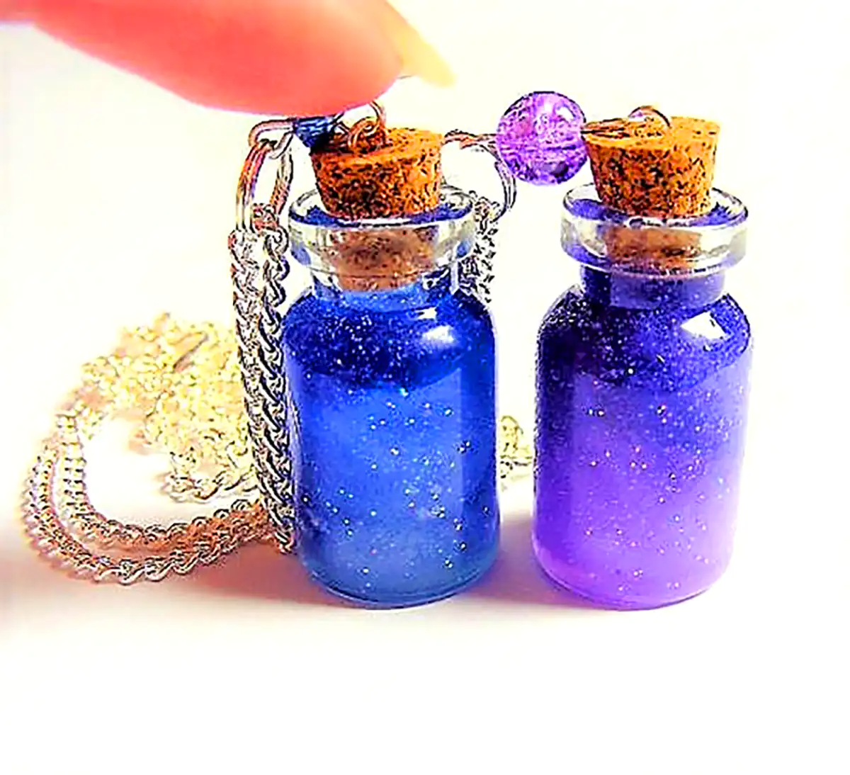 جاکلیدی بطری رنگین کمان