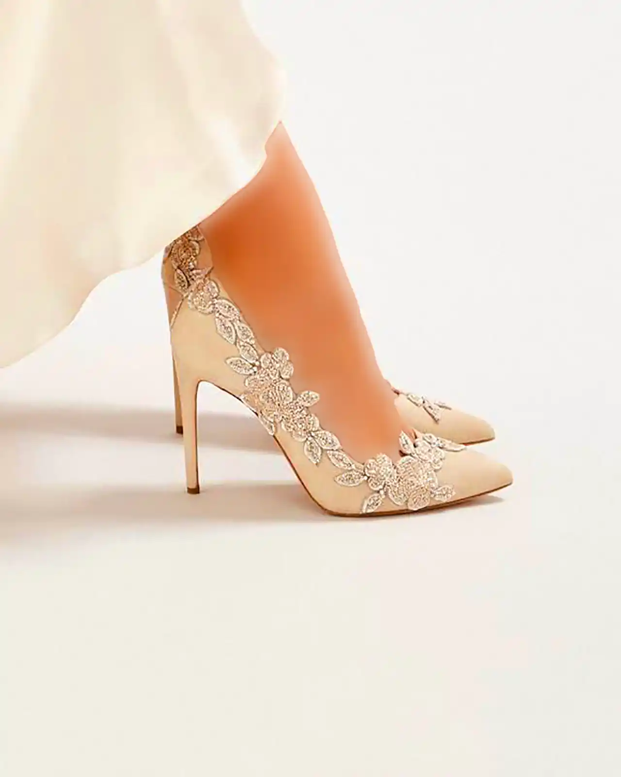 کفش پاشنه بلند عروس 