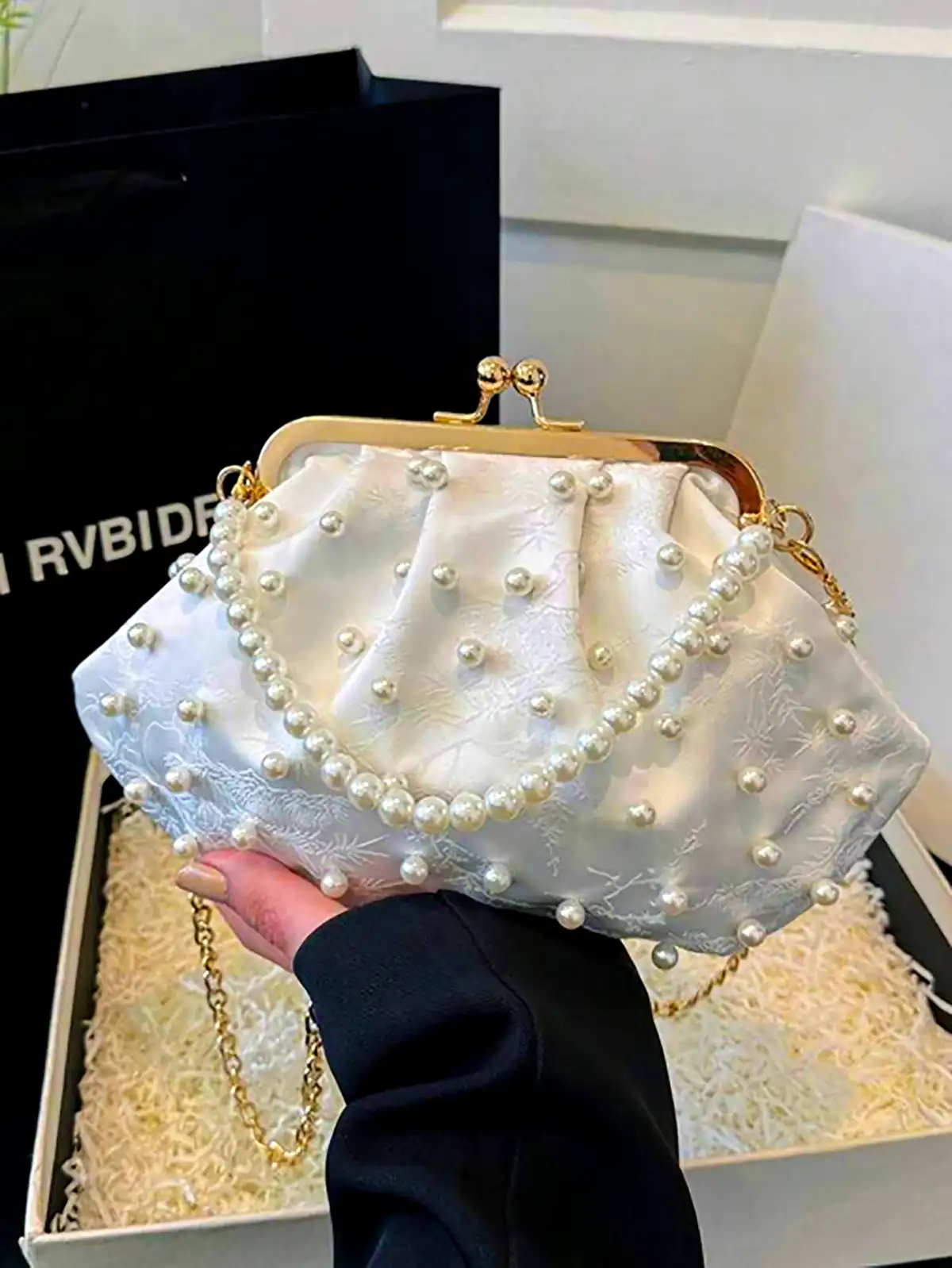 کیف مجلسی گل برجسته