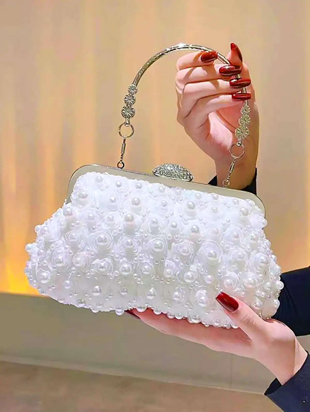 کیف مجلسی گل برجسته