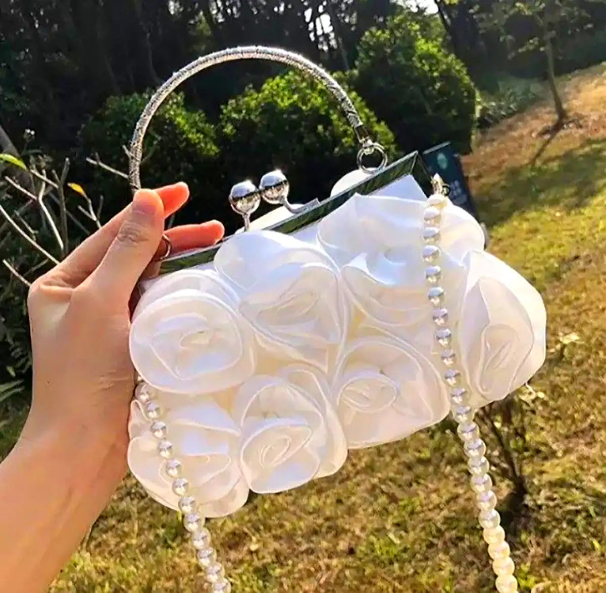 کیف مجلسی گل برجسته