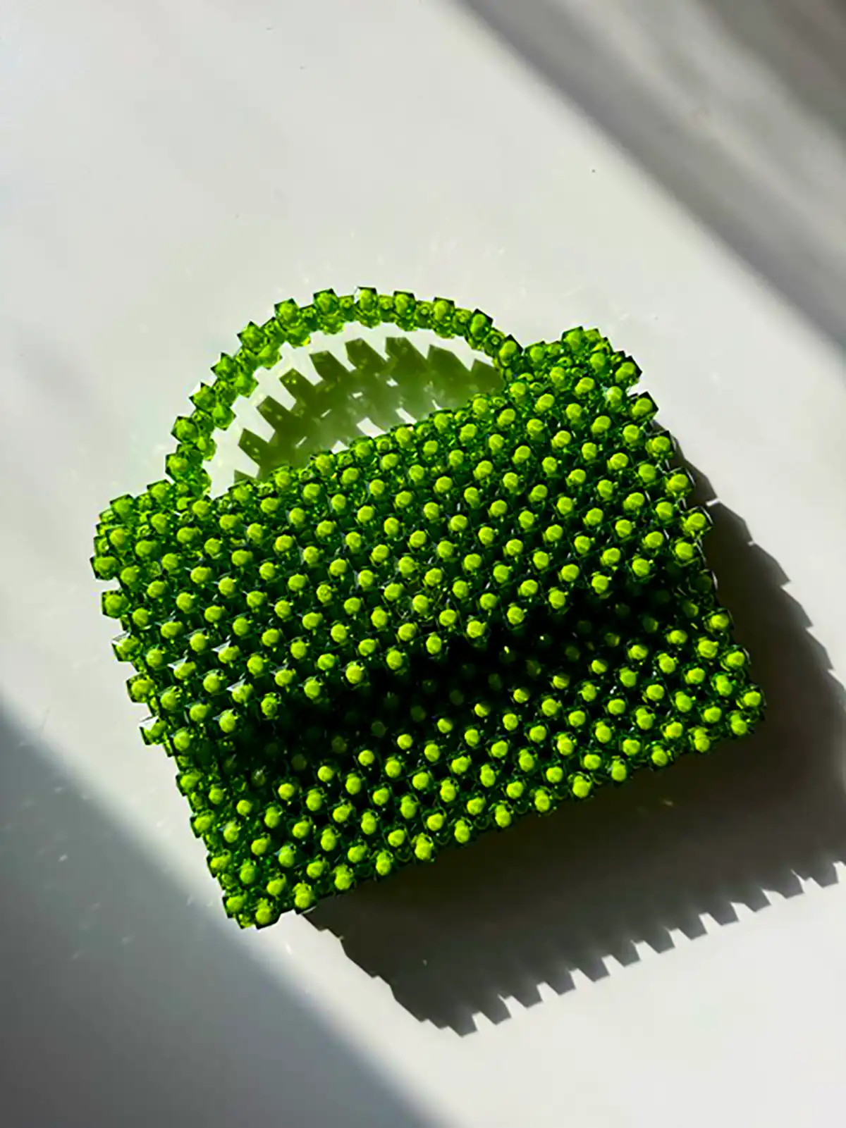 کیف فانتزی دست دوز مهره ای