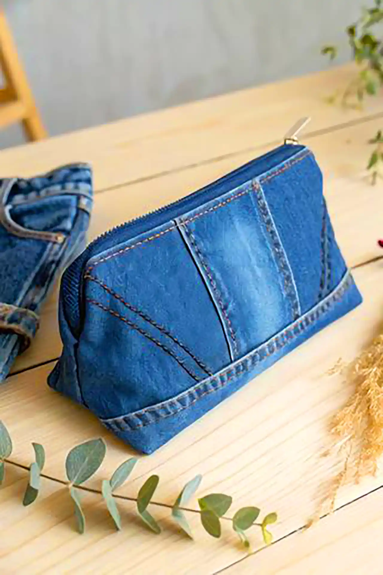 کیف جین ساده و شیک 