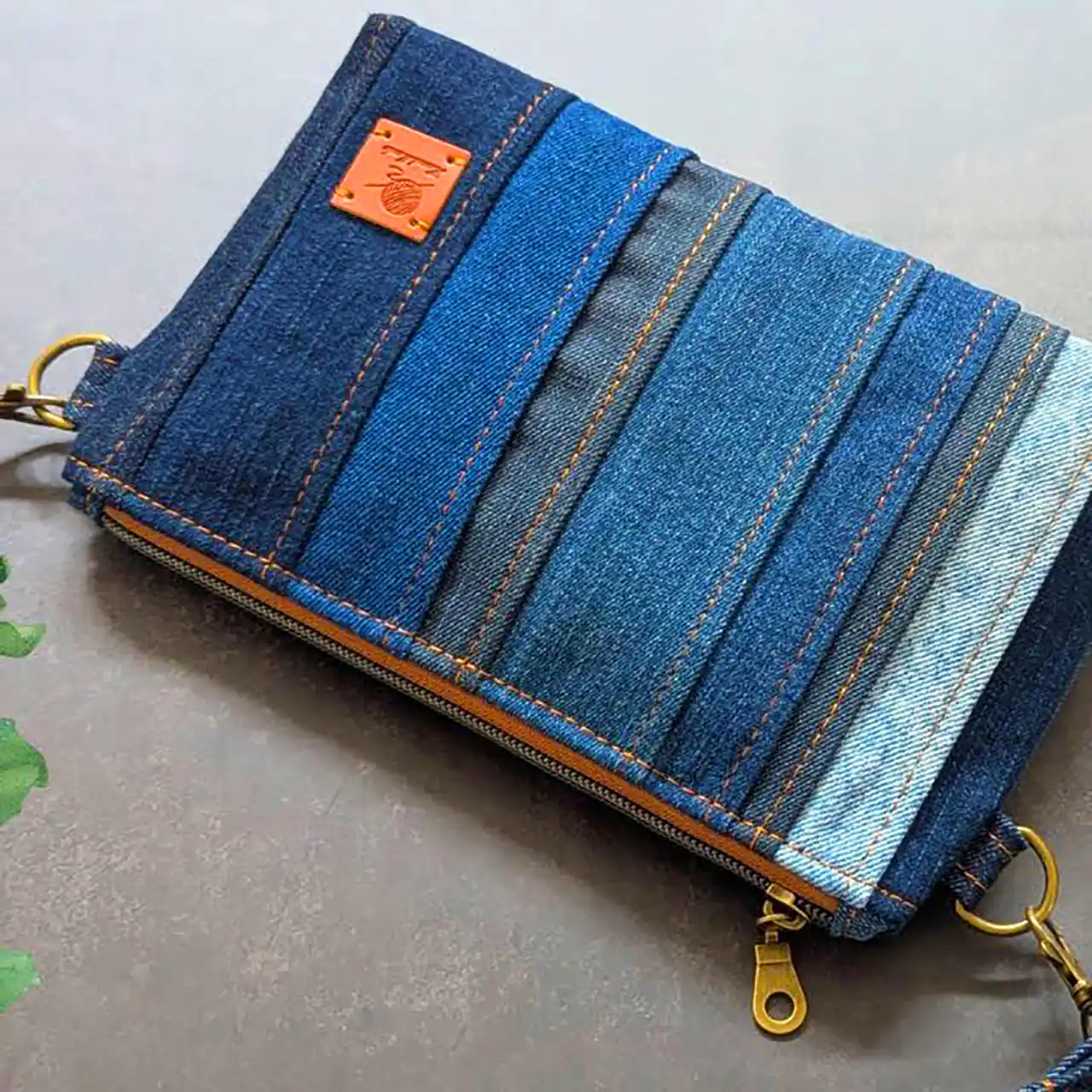 کیف جین ساده و شیک 