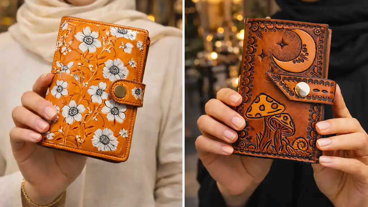 کیف پول چرمی ژورنالیستی