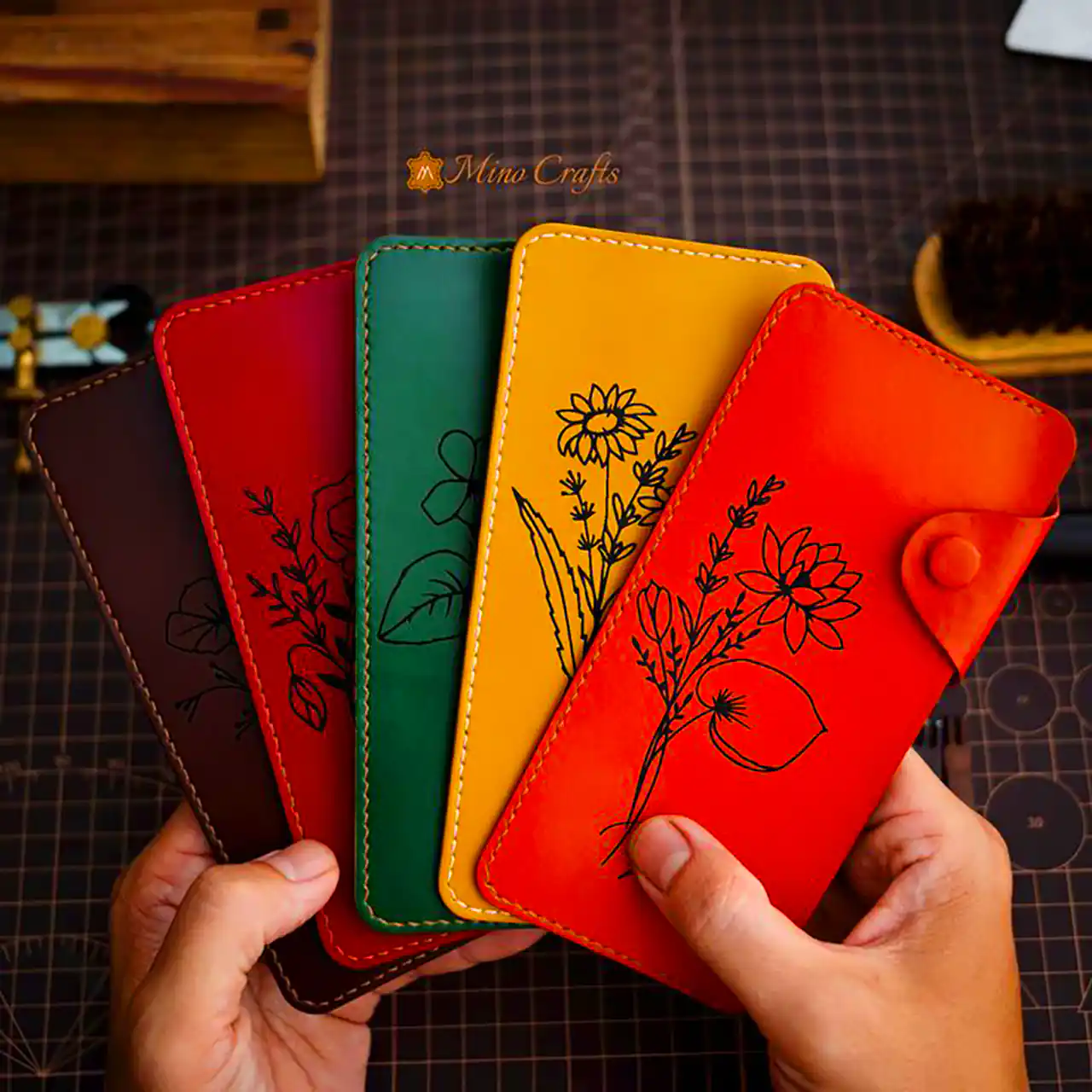 کیف پول چرمی ژورنالیستی