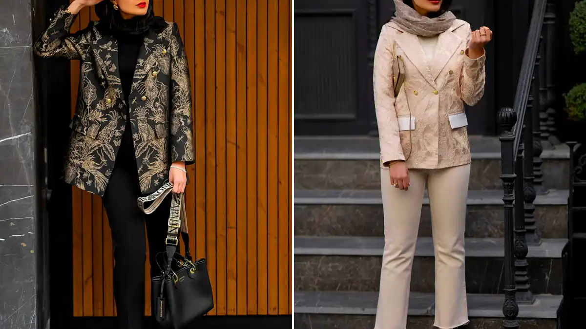 کت طرحدار فشن پائیزه