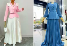 لباس مجلسی حجاب دار شیک