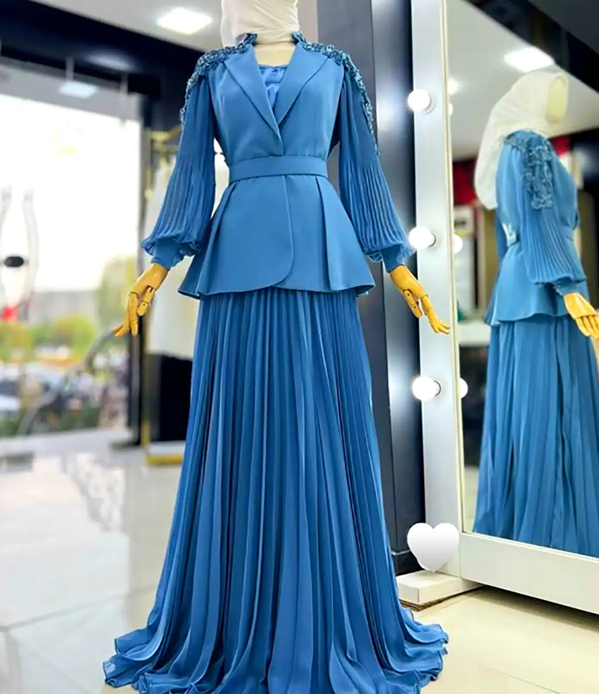 لباس مجلسی حجاب دار شیک