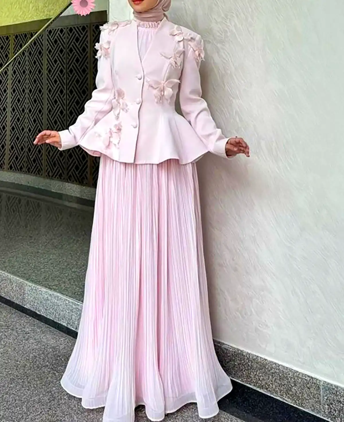 لباس مجلسی حجاب دار شیک