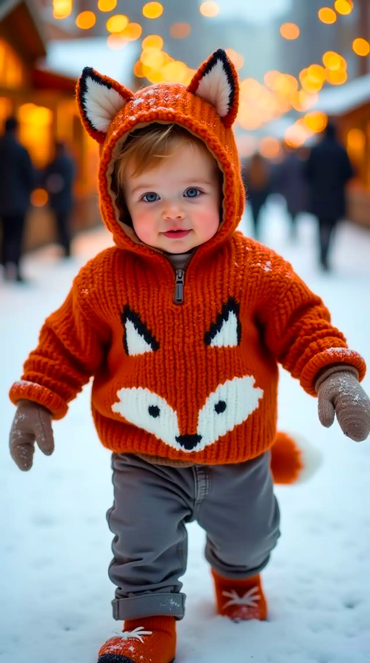 لباس گرم زمستونی برای کوچولوها