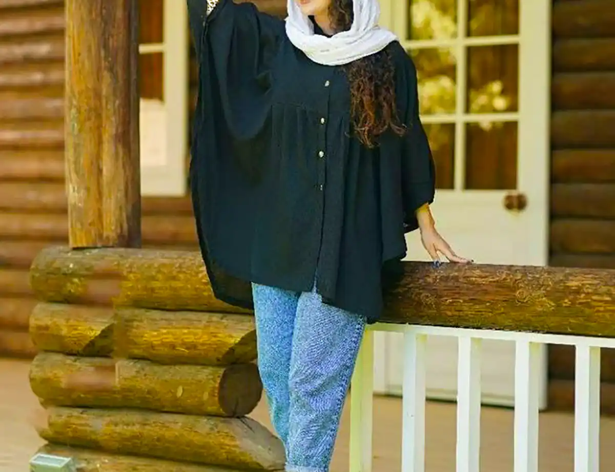 مانتو فوق العاده ساده و شیک