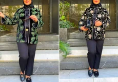 مانتو ژورنالی کارشده